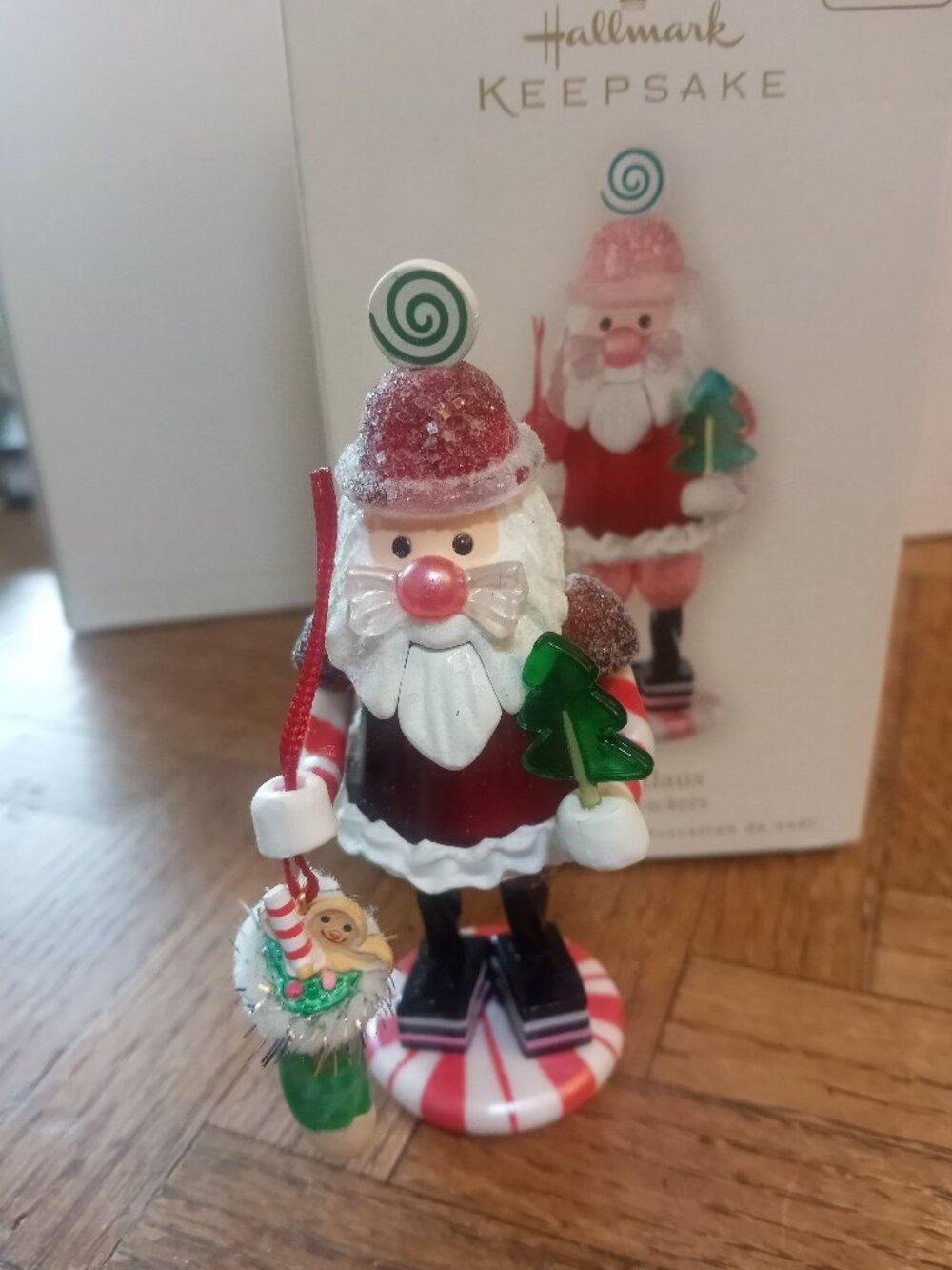 Hallmark Keepsake Candy Claus Nutcracker -2008 Ornament